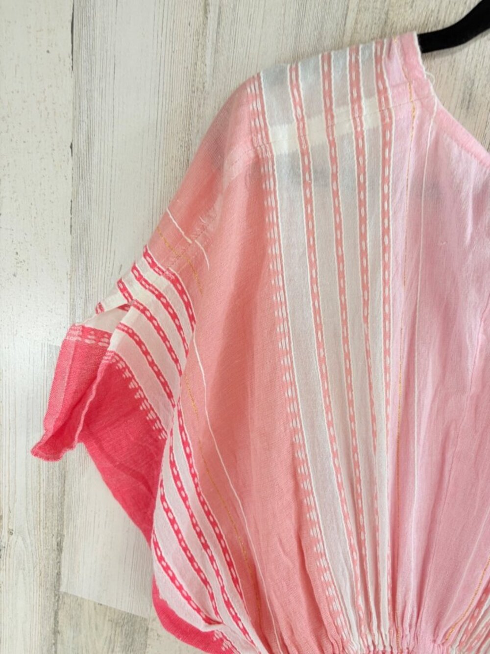 Lemlem Leila Plunge Dress Caftan Size S Pink - Picture 13 of 16